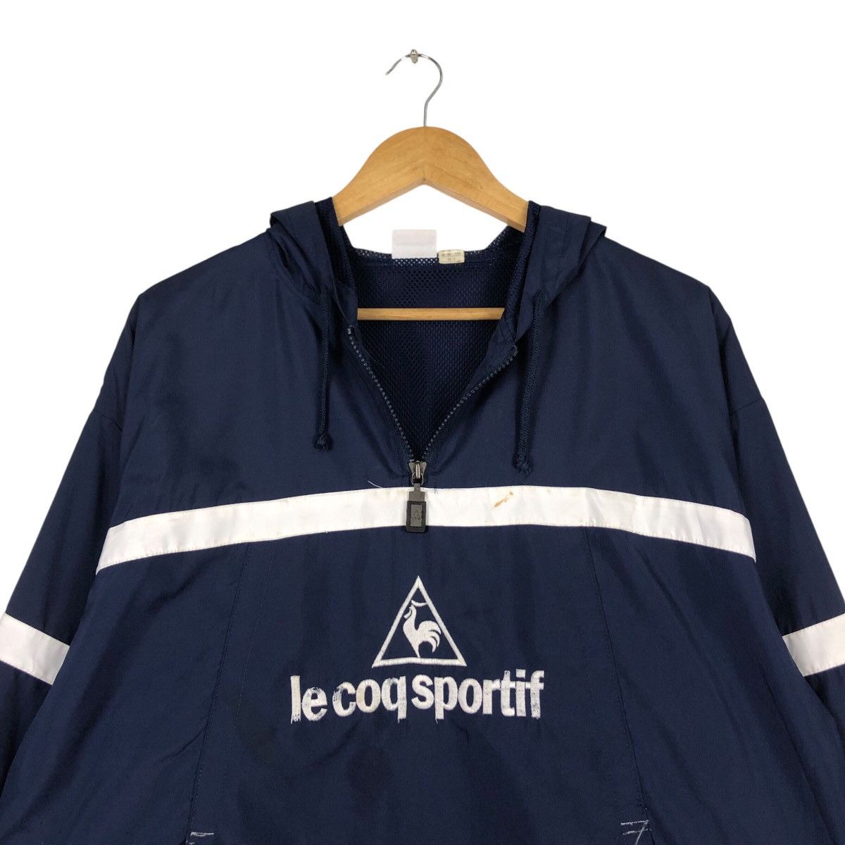 Japanese Brand × Le Coq Sportif × Vintage Vintage Le Coq Sportif Windbreaker Jacket 90s Running Wear Size US M / EU 48-50 / 2 - 11 Thumbnail
