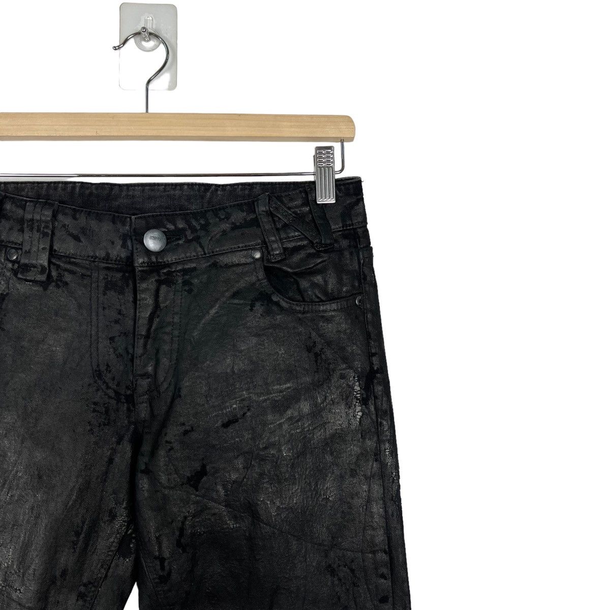 If Six Was Nine 🔥 NUI TUTTI 111 PAIN COATED PANTS Size US 28 / EU 44 - 5 Thumbnail