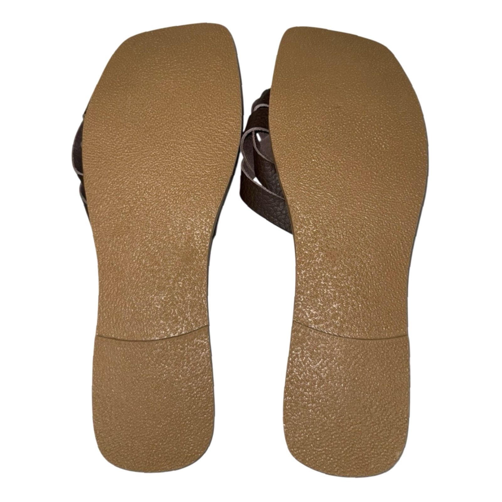 Matisse Coconuts by Matisse Beach Escape Braided Sandals Padded Leather Brown Size 9 Women Slide Sandal Matisse 9 Brown Leather Padded Sole Size US 9 / IT 39 - 6 Thumbnail