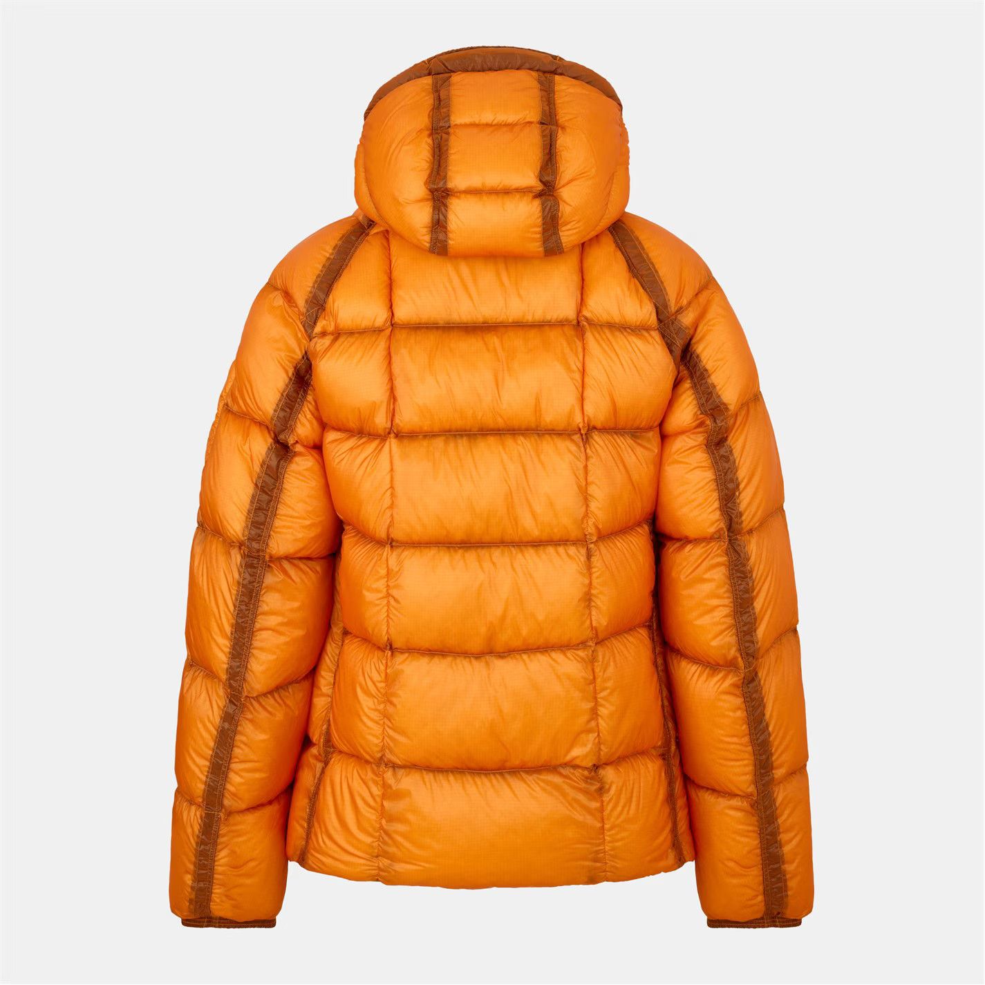 C.P. Company o1g2r1mq0426 Hooded Medium Puffer Jacket in Orange Size US S / EU 44-46 / 1 - 6 Thumbnail