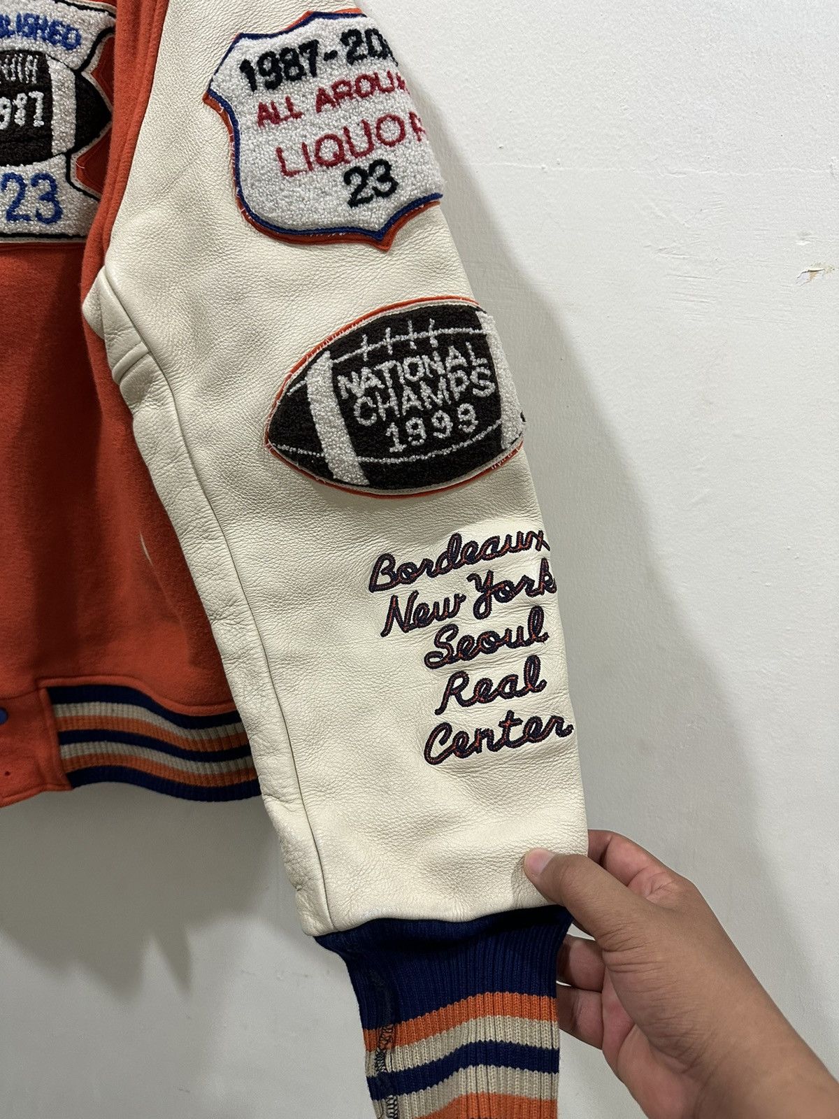 Vintage VTG Williams Pitterson Liquor Whitesville Style Varsity Size US XL / EU 56 / 4 - 4 Thumbnail