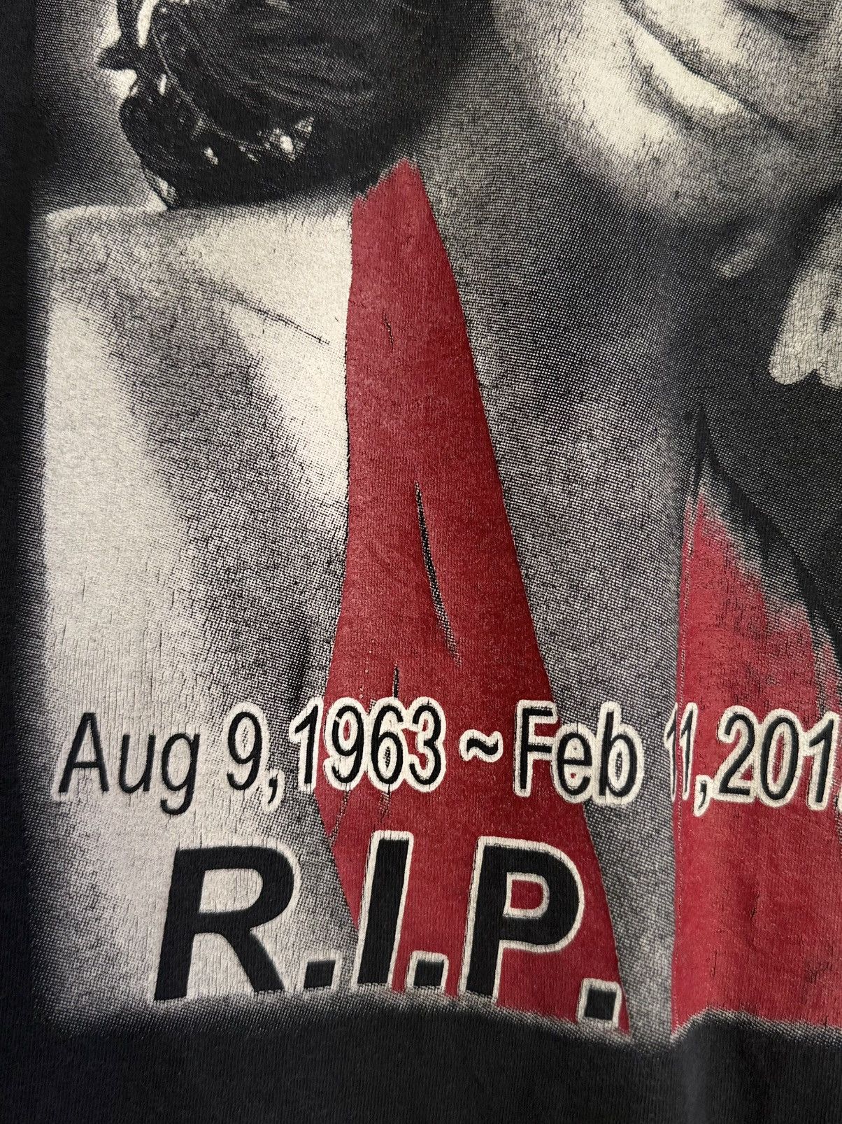 Rap Tees Vintage Whitney Houston Memory Rip Big Face Faded Tee Size US XL / EU 56 / 4 - 4 Thumbnail