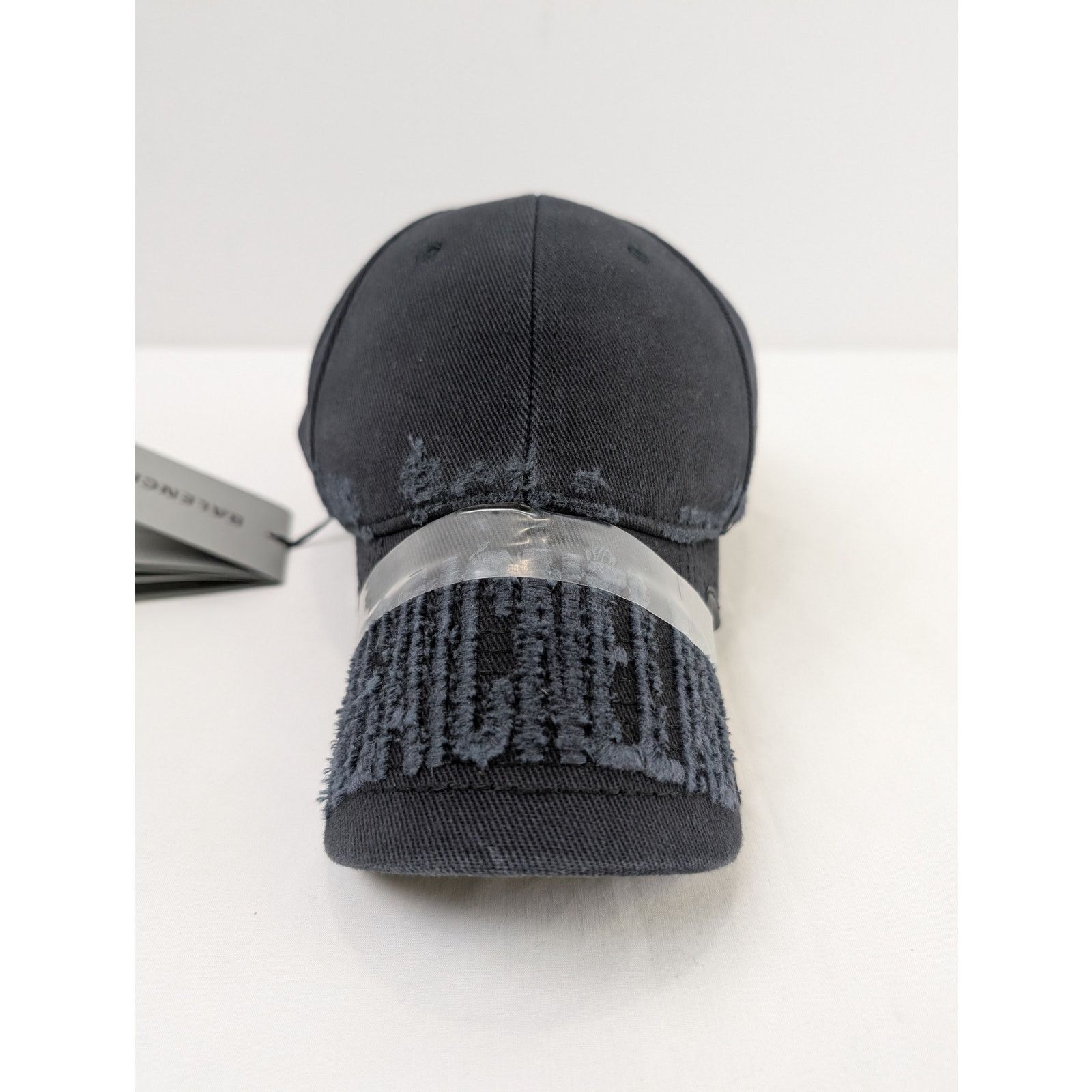 Balenciaga o1rshd1 Size: S / Men's Backwards Hat / Cap in Black Size ONE SIZE - 2 Thumbnail