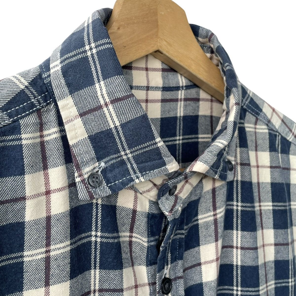 BARNS OUTFITTERS Barns Outfitters Ueno Japan Checkered Casual Shirt Size US L / EU 52-54 / 3 - 4 Thumbnail