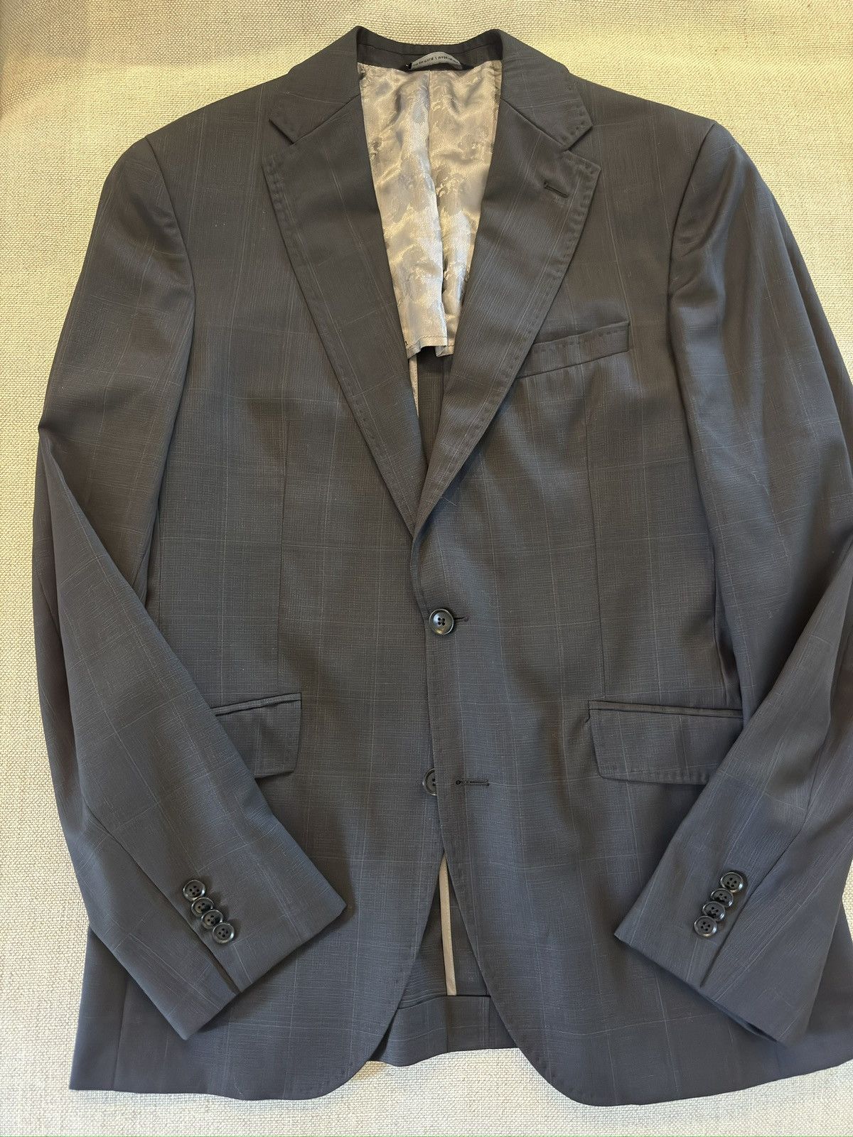 Ted Baker Ted Baker London Made in Italy Window Pane Check Jacket 42R Size 42R - 6 Thumbnail