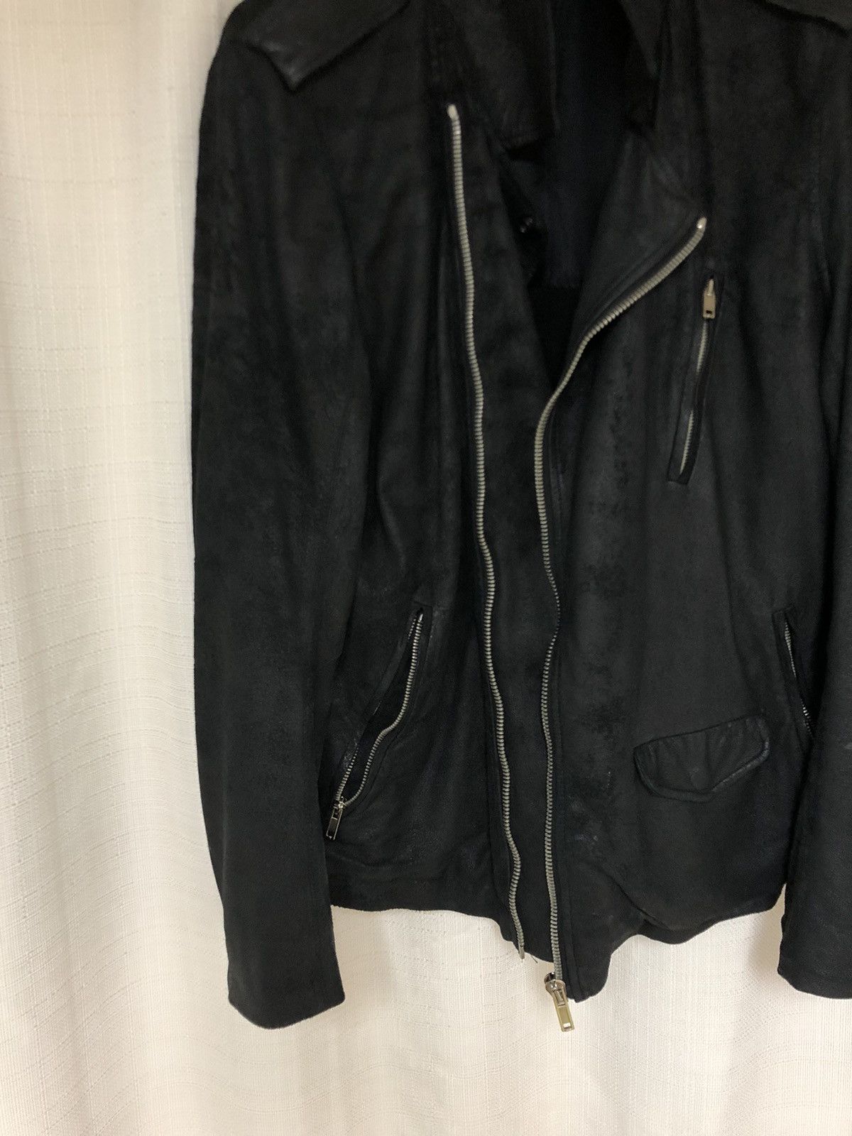 Rick Owens Sold GLEAM A/W10 BLISTERED Leather Jacket Size US M / EU 48-50 / 2 - 9 Thumbnail