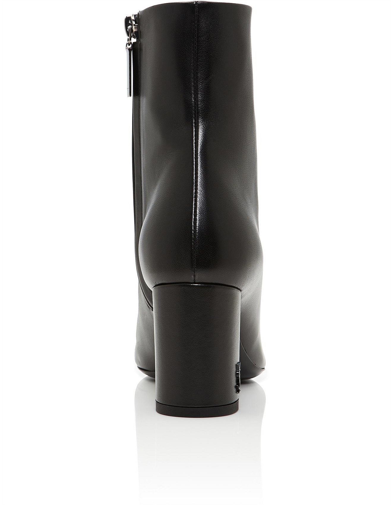 Saint Laurent Paris o1s1wg110625 529350 Lou Ankle Boots Smooth Leather in Black Size US 10 / EU 43 - 4 Thumbnail