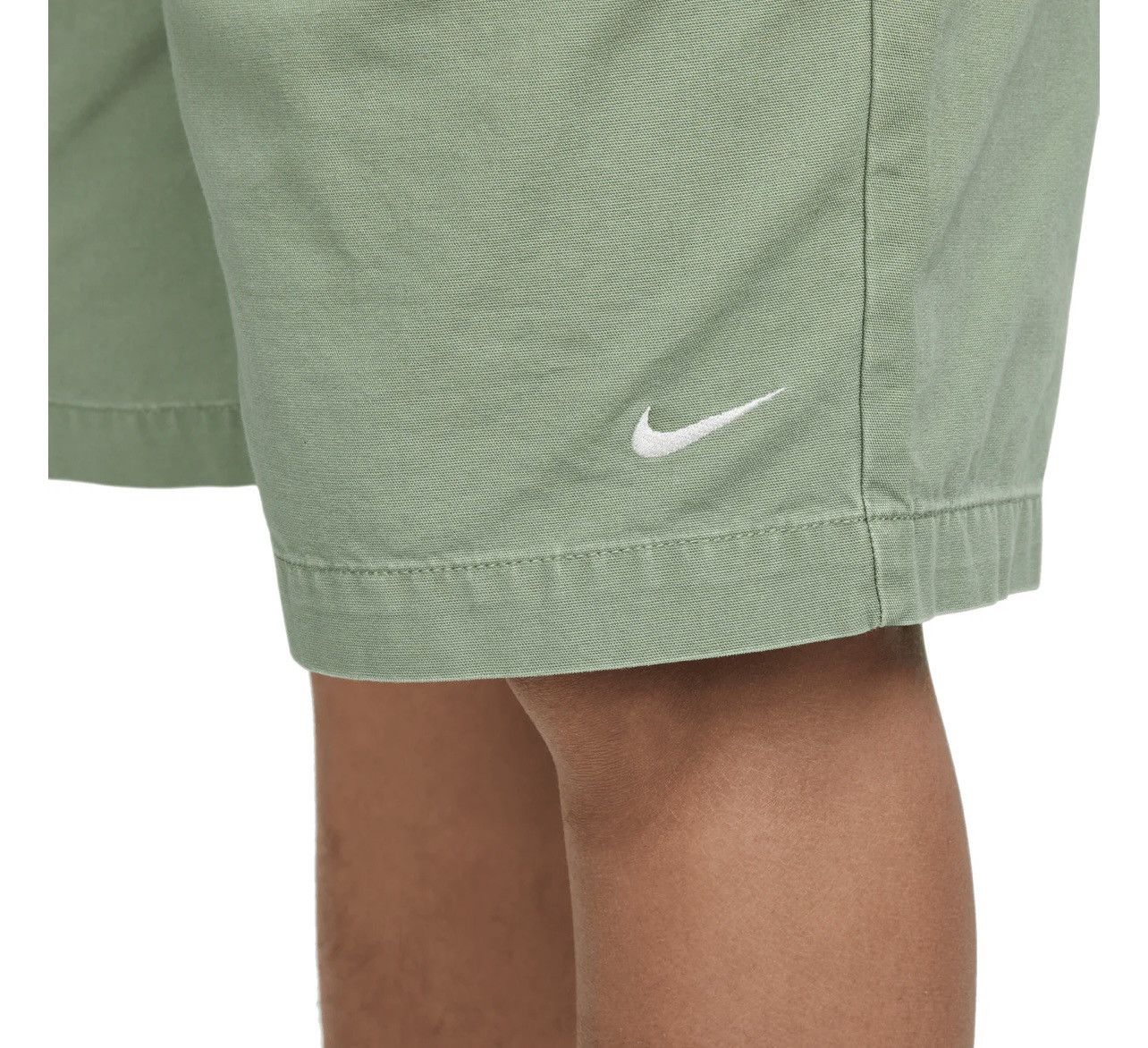 Nike Nike Men's Life Pleated Chino Shorts Oil Green/White Size US 32 / EU 48 - 4 Thumbnail