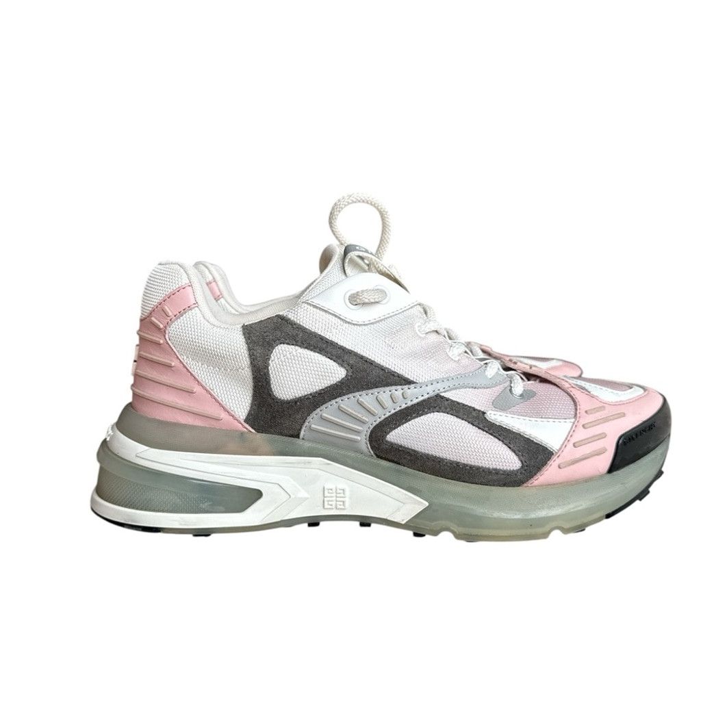 Givenchy Givenchy White & Pink GIV 1 TR Sneakers Low Top Size 40 Size US 10 / IT 40 - 1 Thumbnail