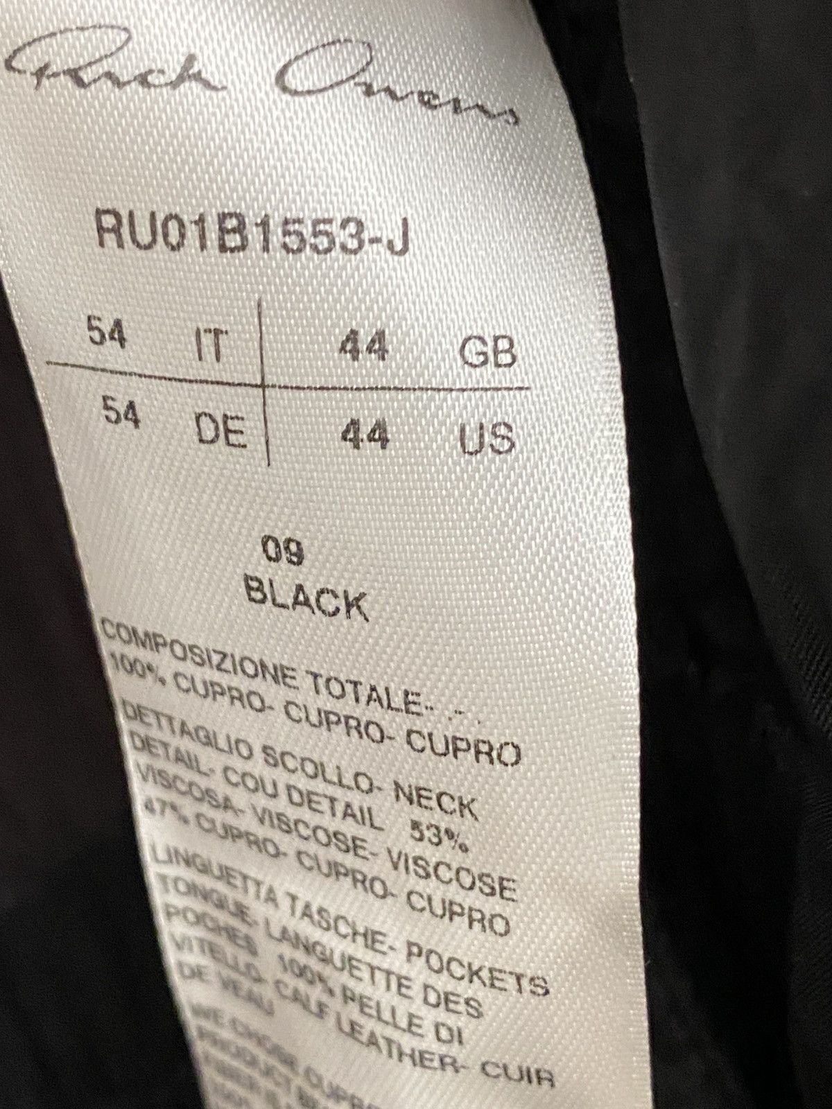Rick Owens Rick Owens FOGACHINE bauhaus flight jumpsuit Size US 43 - 7 Thumbnail