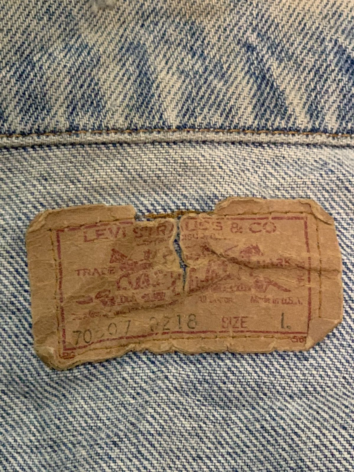 Levi's Vintage Clothing Rare Design Vintage Levi’s Trucker Jackets Size US L / EU 52-54 / 3 - 4 Thumbnail
