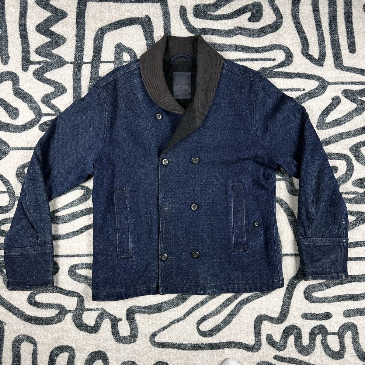 G-Star G-Star Raw Essentials Denim Double Button Jacket Size XL Size US XL / EU 56 / 4 - 1 Thumbnail
