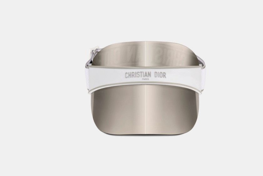 Dior o1w1db10325 Size: OS / CLUBV1 Mirrored Visor Cap / Hat Size ONE SIZE - 1 Thumbnail