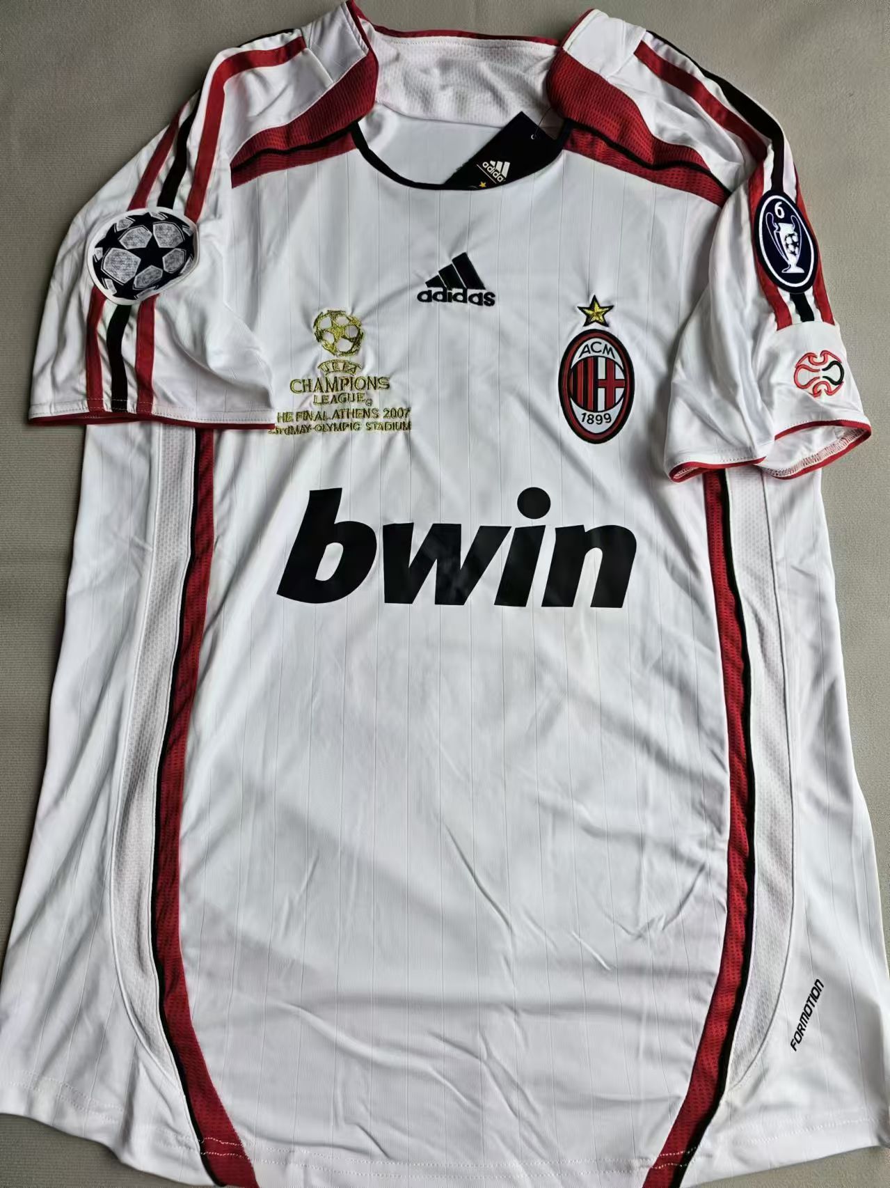 Other 2006 07 AC Milan 9 Inzaghi Jersey Away Size US XXL / EU 58 / 5 - 2 Thumbnail