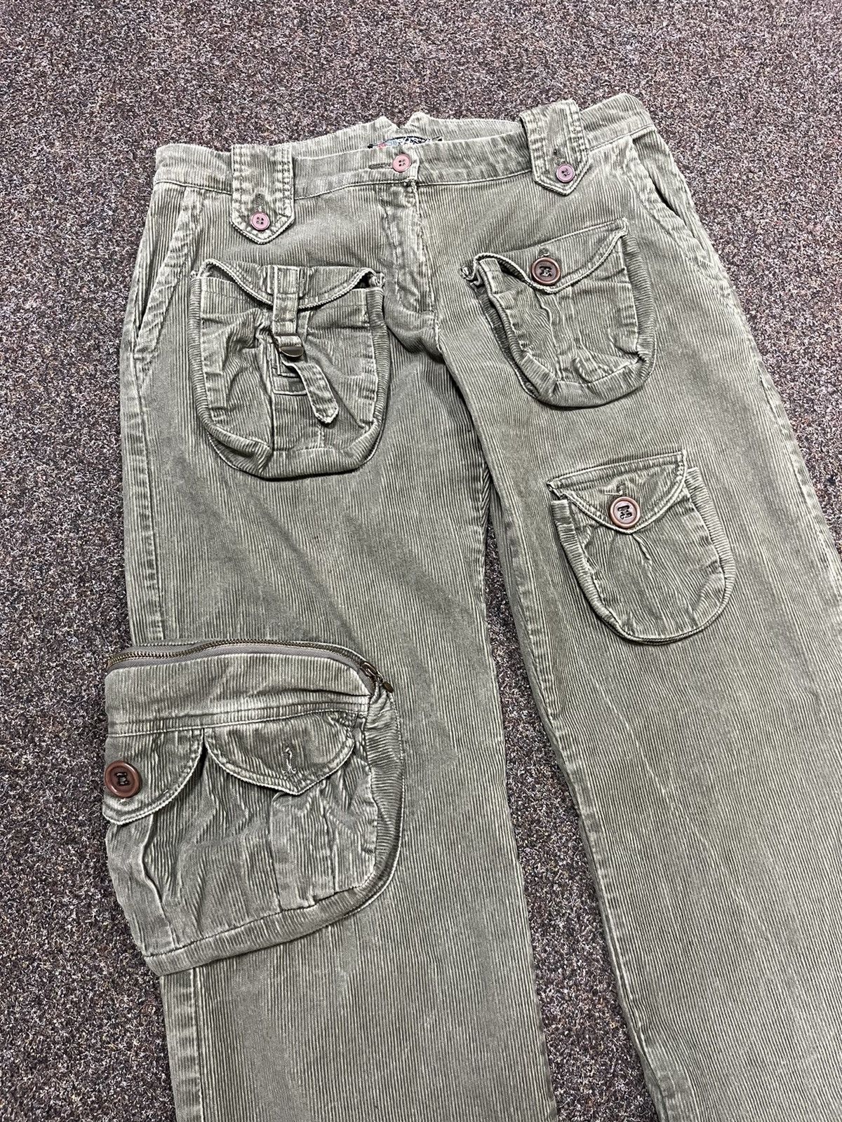 Vintage Archive Japanese multi pocket pants corduroy Size US 32 / EU 48 - 8 Thumbnail