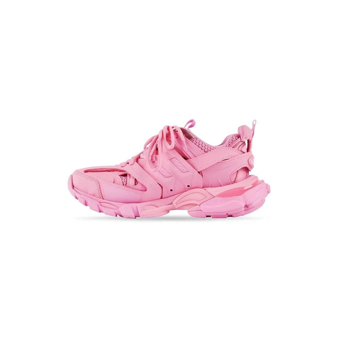 Balenciaga o1w1db10625 Track Sneakers in Pink Size US 4 / IT 34 - 3 Thumbnail