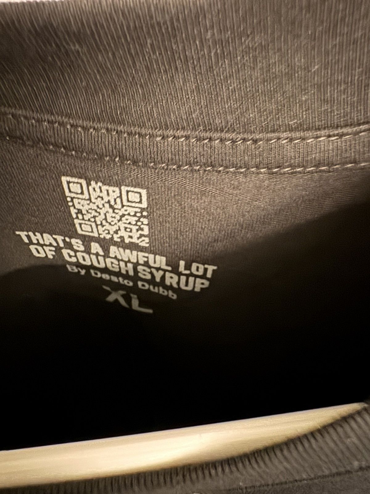 Designer × Other that’s a awful lot of cough syrup ALOCS black tee Size US XL / EU 56 / 4 - 3 Thumbnail