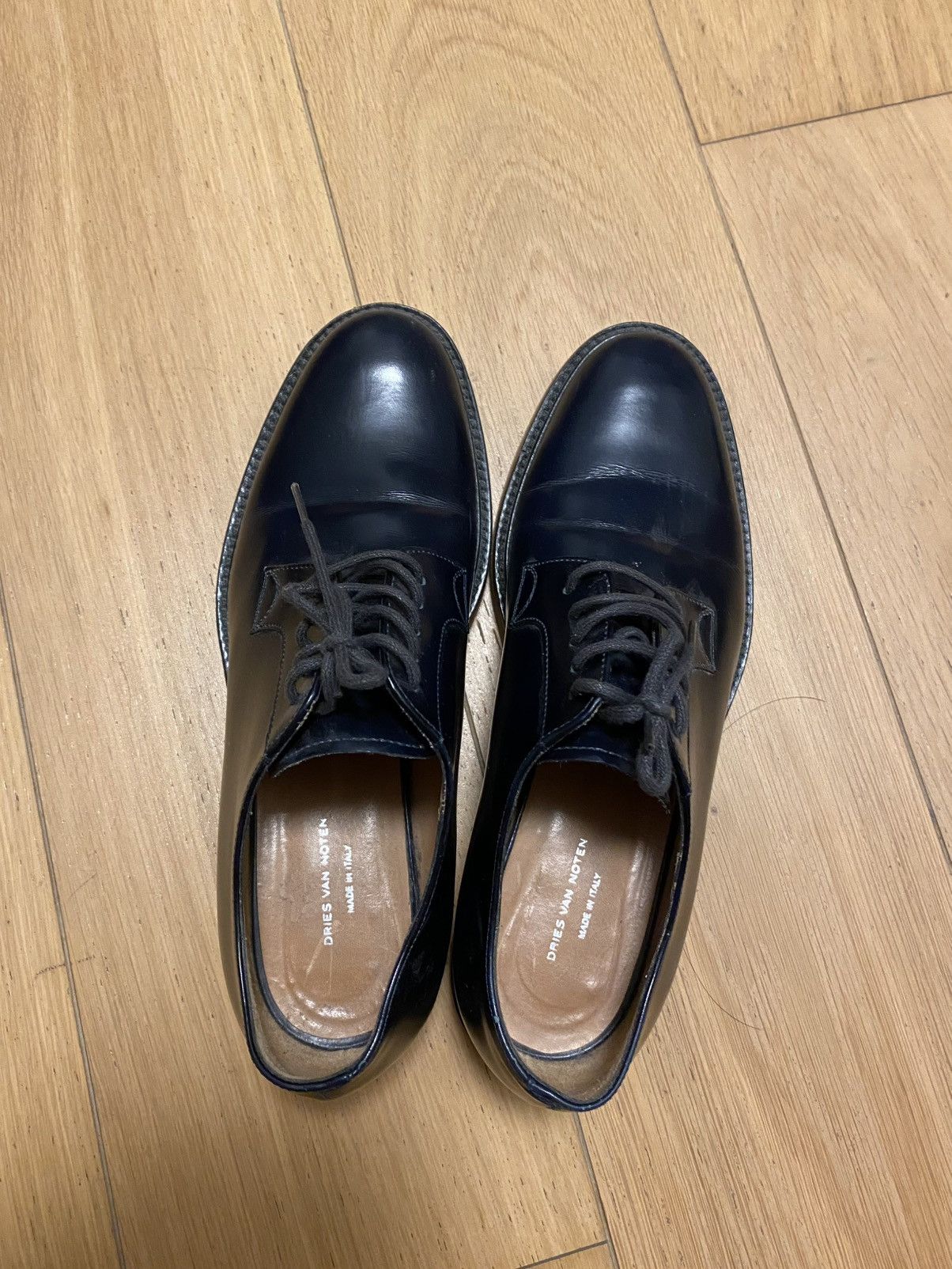 Dries Van Noten Dries Van Noten Leather Oxford Women’s Size 38 Size US 8 / IT 38 - 4 Thumbnail