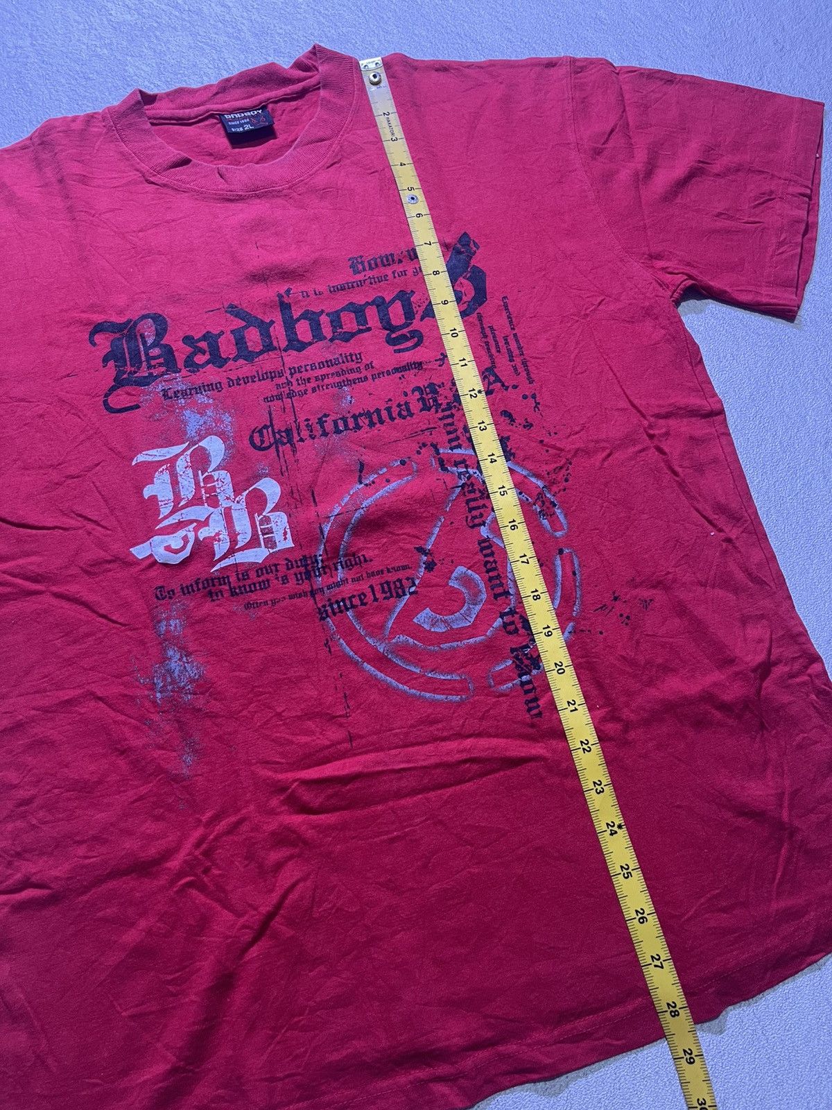 Hysteric Glamour Y2K BAD BOY short sleeve tshirt Size US L / EU 52-54 / 3 - 7 Thumbnail