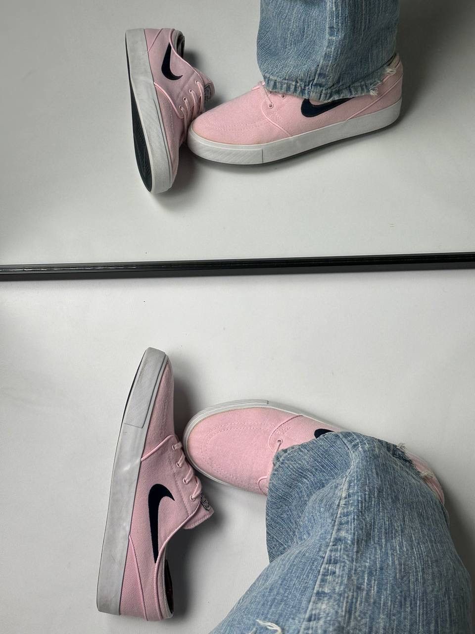 Nike Nike Stefan Janiski Low Y2K Pink Hype Shoes Skateboarding Size US 9 / EU 42 - 3 Thumbnail