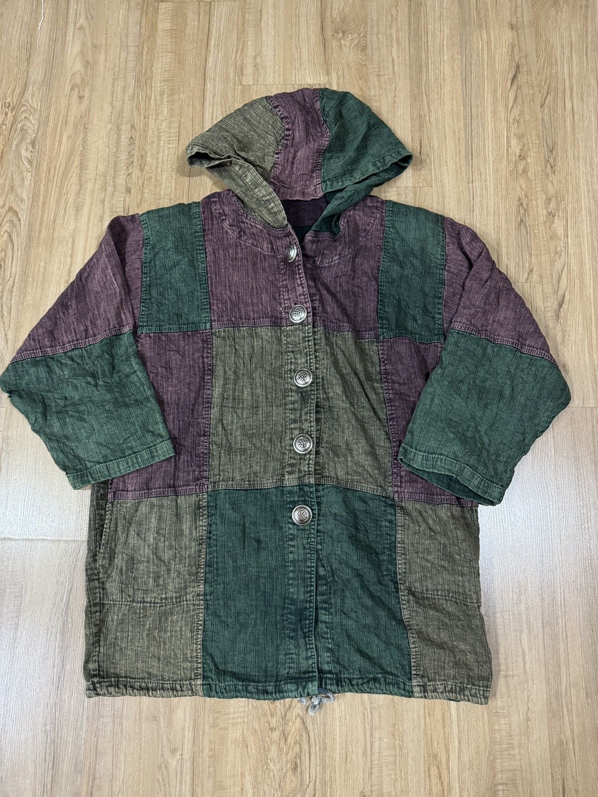 Japanese Brand × Seditionaries Japanese Brand Patchworks style over jacket Size ONE SIZE - 1 Thumbnail