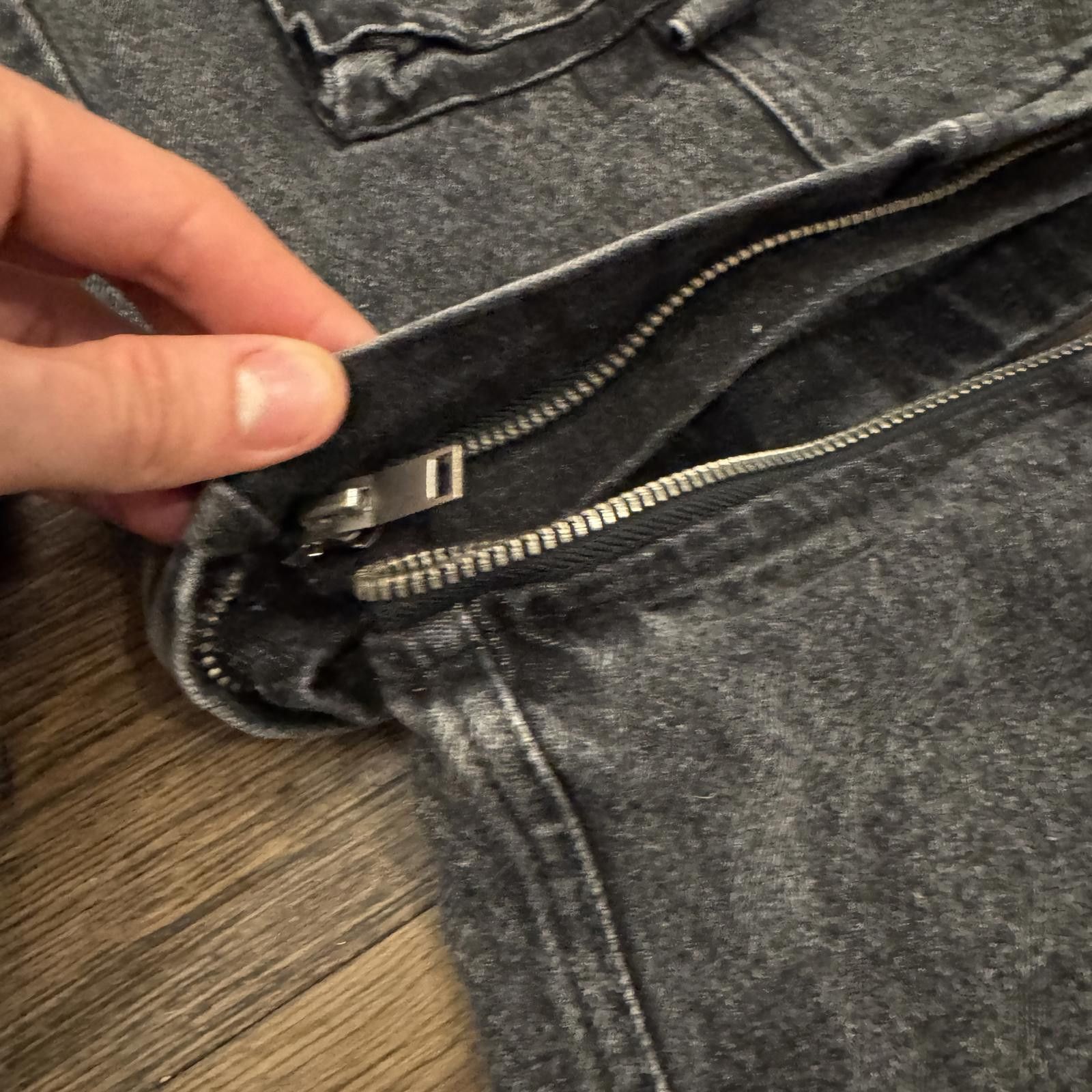Reckless Scholars Reckless Scholars Jeans - Stonewash Zipknee Cargo Pants Size US 32 / EU 48 - 5 Thumbnail