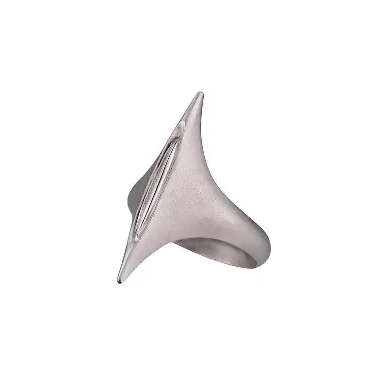 Jewelry × Vintage Punk Style The Edge of A Knife Rings Size ONE SIZE - 3 Thumbnail