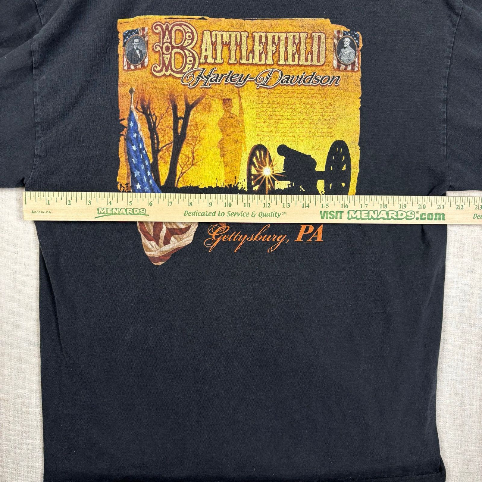Harley Davidson Harley Davidson Long Sleeve Print 2008 Black Tee Size US XL / EU 56 / 4 - 12 Thumbnail