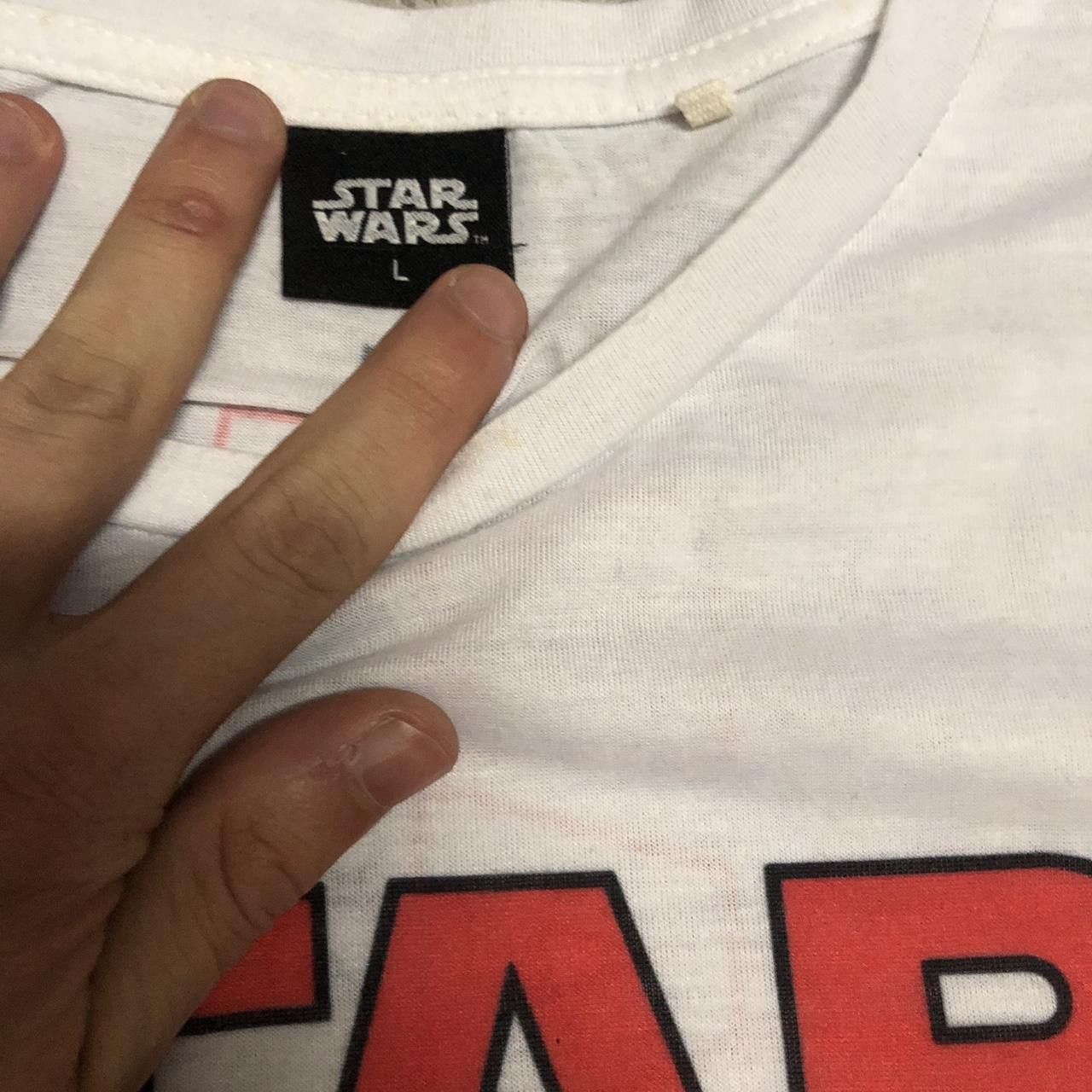 Star Wars White Star Wars Rise of Skywalker T-shirt #StarWars Size US L / EU 52-54 / 3 - 3 Thumbnail