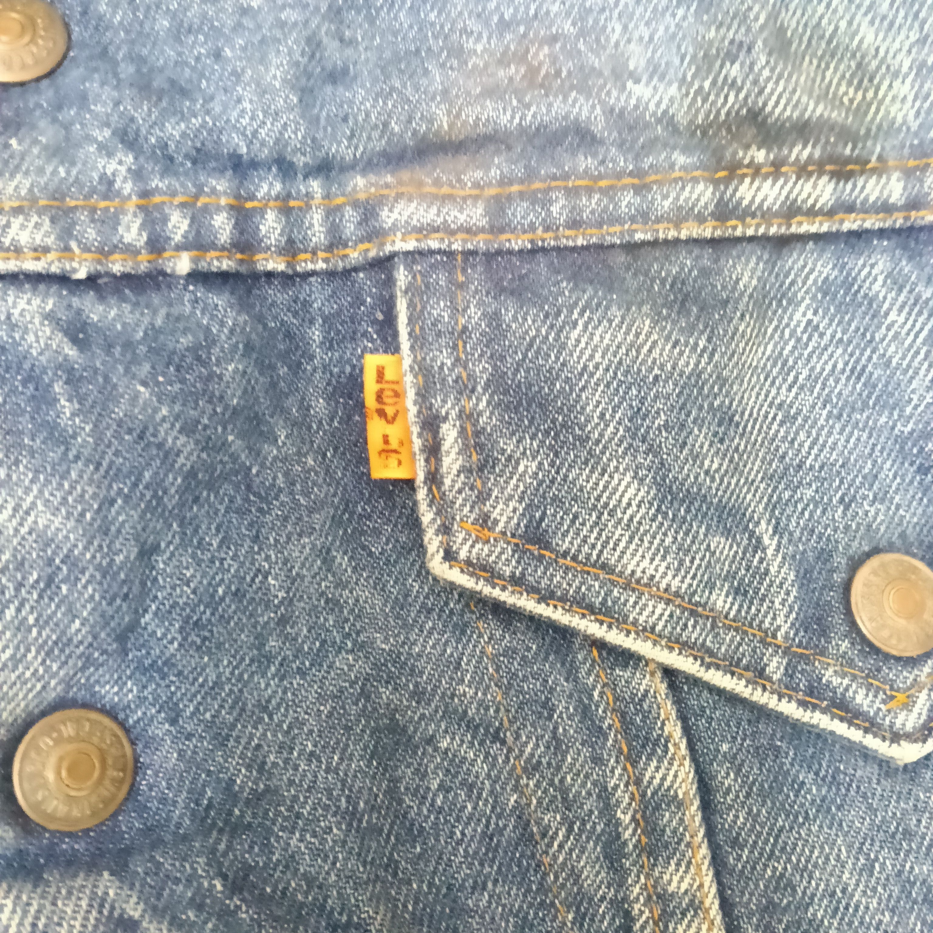 Levi's Vintage 70s Levis Trucker Sherpa Jacket Size US M / EU 48-50 / 2 - 9 Thumbnail