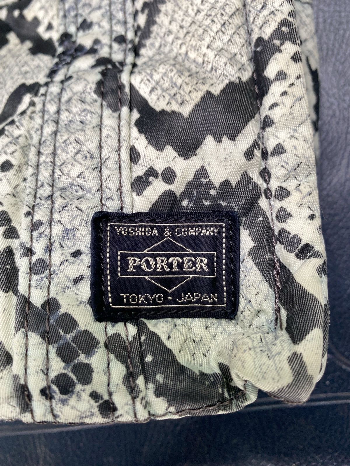 Head Porter × Porter Head Porter Snakeskin Pattern Tote Bag Size ONE SIZE - 9 Thumbnail