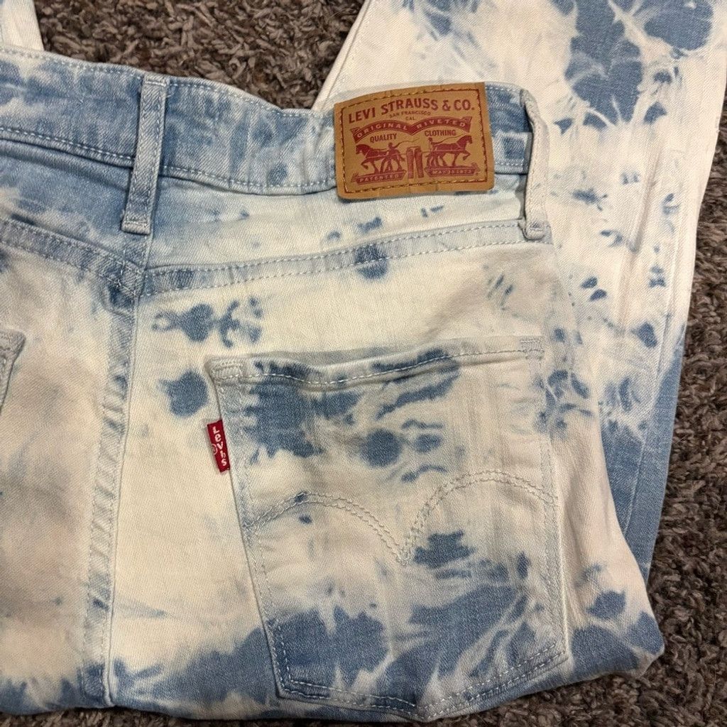 Levi's Women’s Levi's 721 Cropped Jeans Size 27" / US 4 / IT 40 - 2 Thumbnail