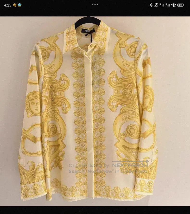 Versace Versace Limited edition baroque shirt Size US L / EU 52-54 / 3 - 1 Thumbnail