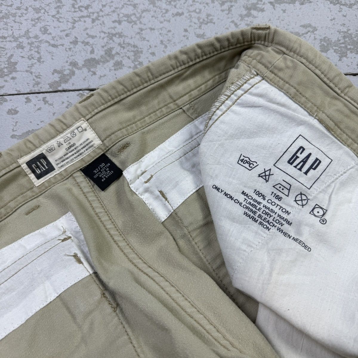 Gap GAP Baggy Multi Pocket Cargo Pant Size US 33 - 9 Thumbnail