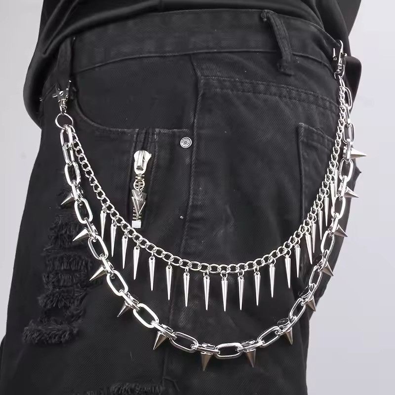 Jewelry 2 Styles Layered Punk Jean Chains Size ONE SIZE - 1 Thumbnail