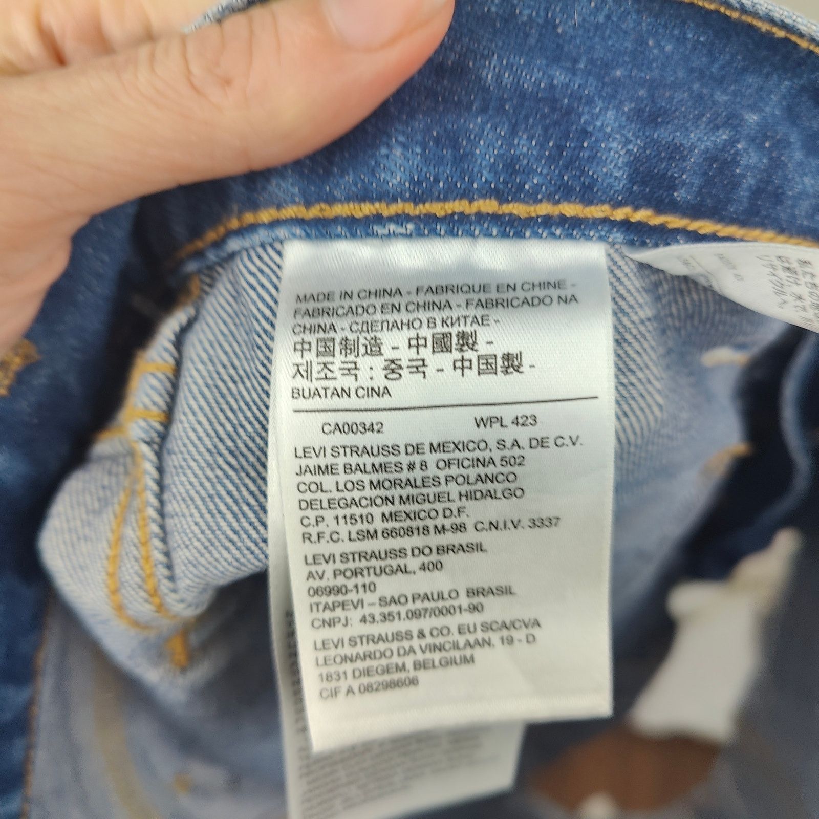 Levi's Levi's Orange Tab High Waisted Shorts Womens 26 Medium Size 26" / US 2 / IT 38 - 5 Thumbnail