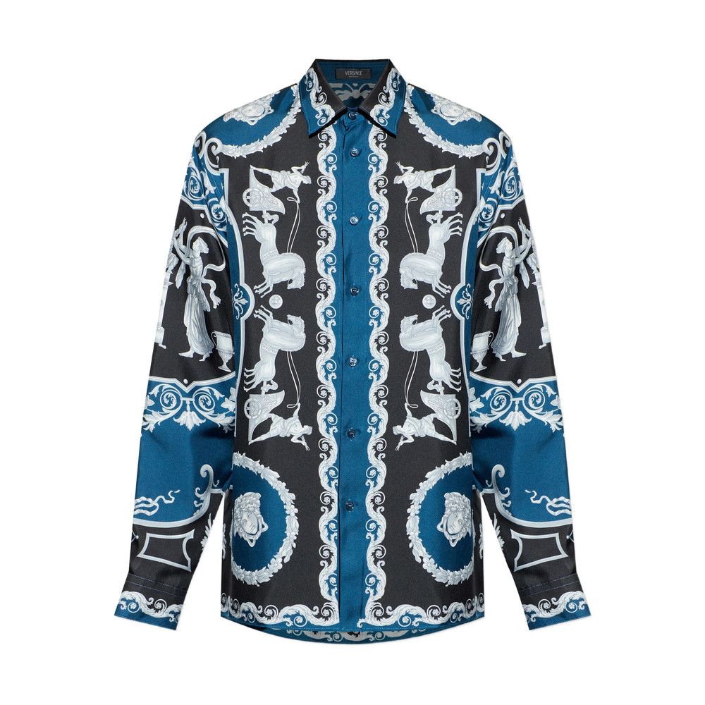 Versace Versace BLUE Shirts Size US XXL / EU 58 / 5 - 1 Thumbnail