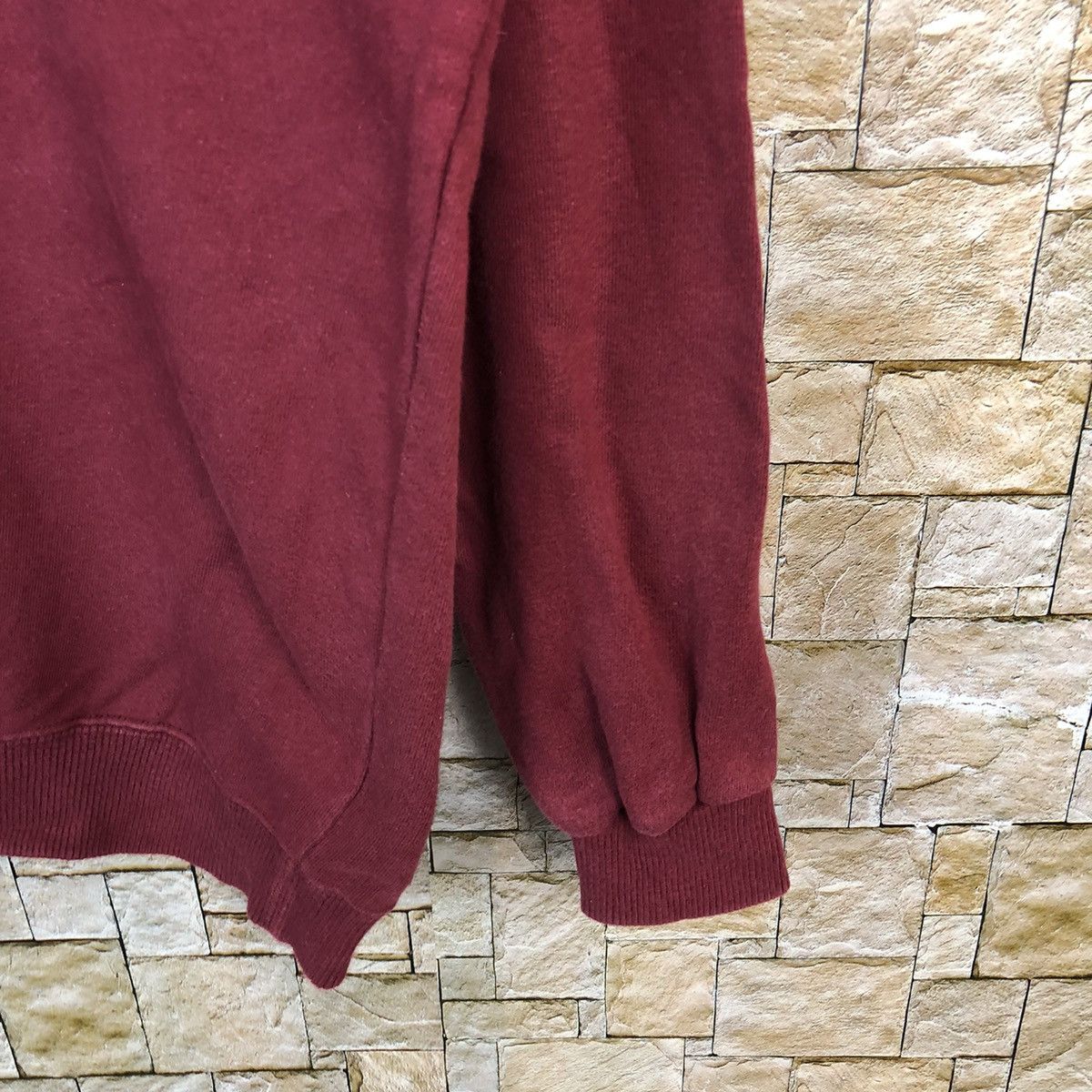 Ellesse Elle Sport Club Maroon Sweatshirt #A399 Size US M / EU 48-50 / 2 - 8 Thumbnail