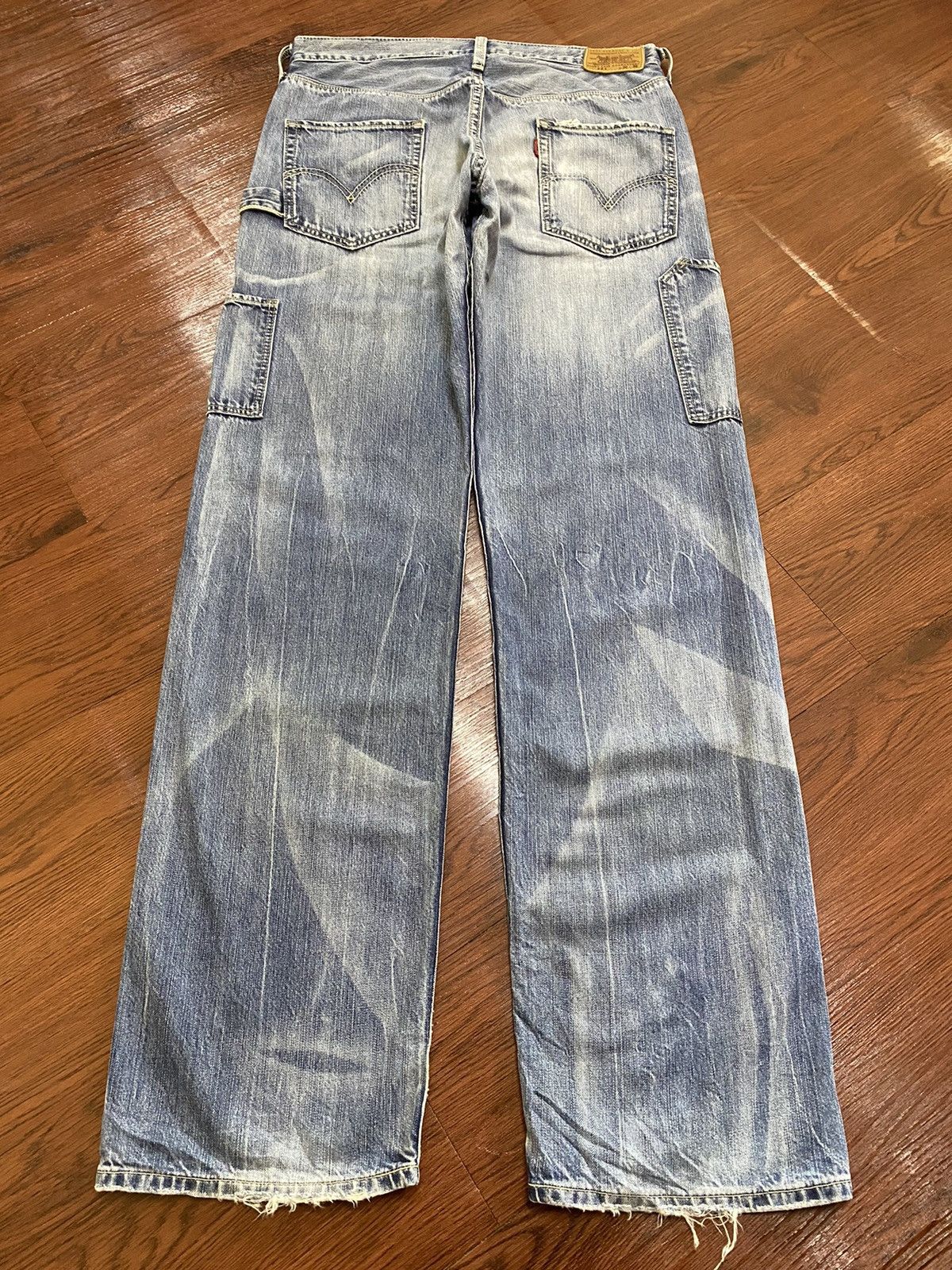 Levi's Vintage Clothing Vintage Levis Japan Blue Wash Workwear Jeans Size US 31 - 2 Thumbnail