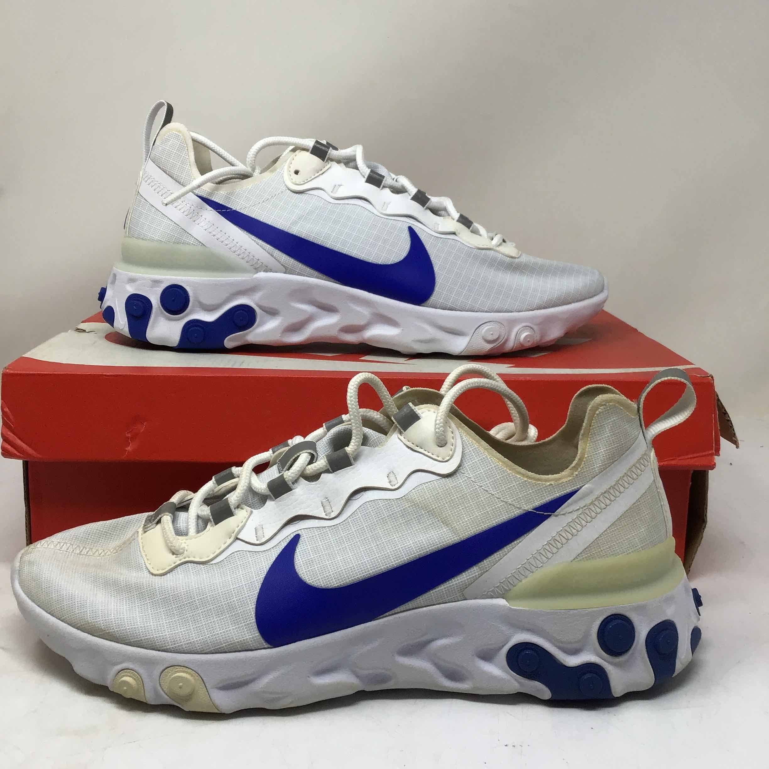 Nike react element 55 royal best sale