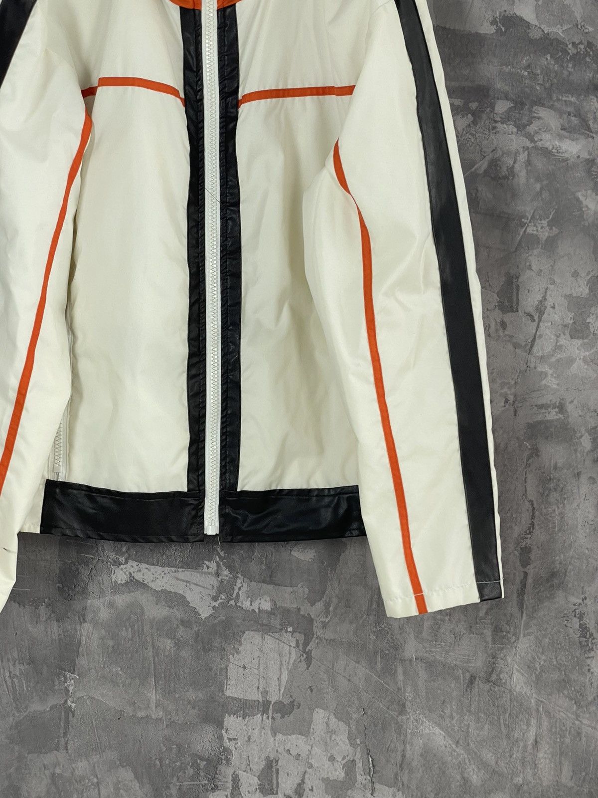 Vintage Racing Rare Leather Lines Vintage Moto Hype Jacket Size US M / EU 48-50 / 2 - 6 Thumbnail