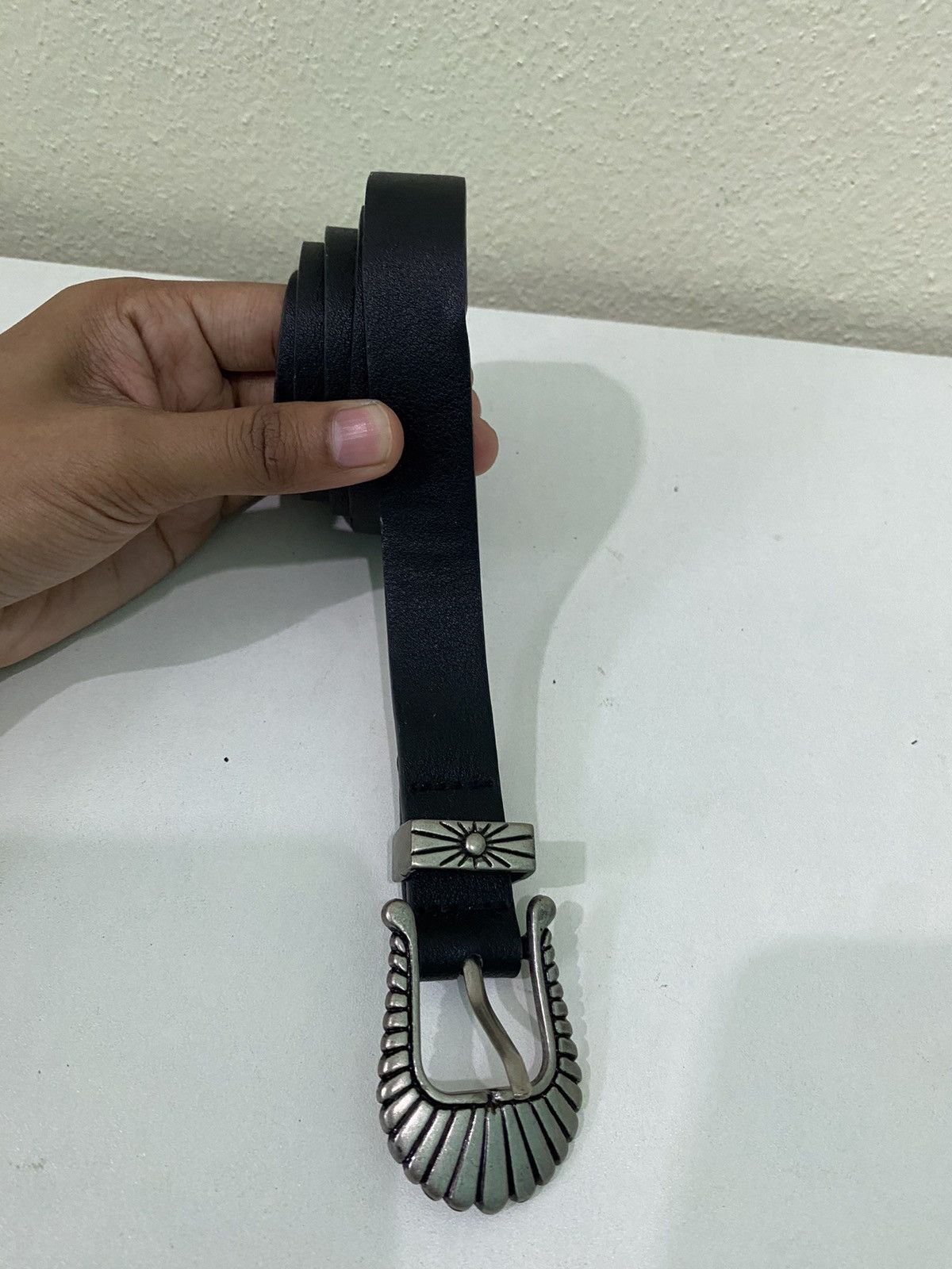 Vintage Navajo Design Buckle Belt Size ONE SIZE - 3 Thumbnail