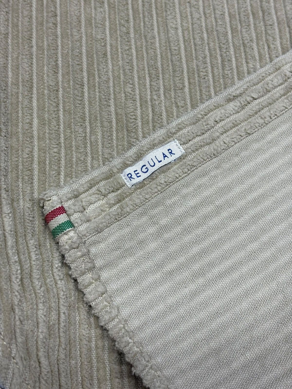 Tintoria Mattei Tintoria Mattei 954 Long Sleeve Corduroy Shirt Luxury Size US M / EU 48-50 / 2 - 20 Thumbnail