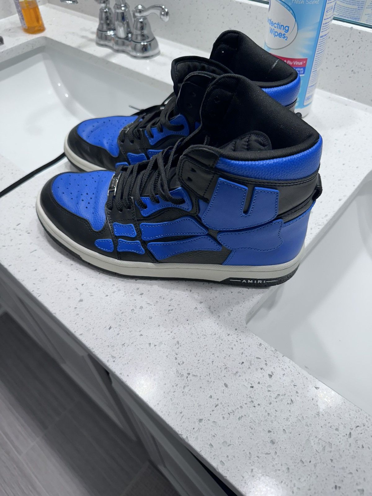 Amiri AMIRI Skel Panelled High Top Size US 10 / EU 43 - 1 Thumbnail