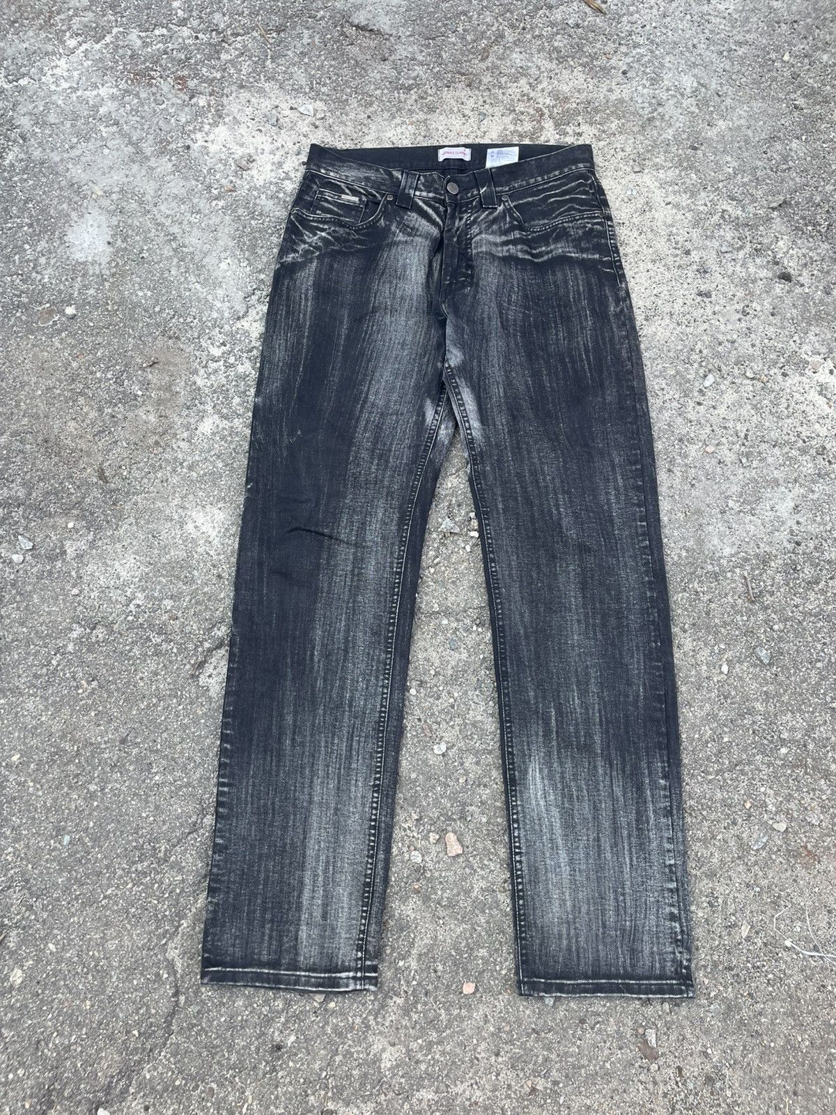 Versace Versace VJC cold desert chrome Barocco printed jeans distres Size US 34 / EU 50 - 2 Thumbnail