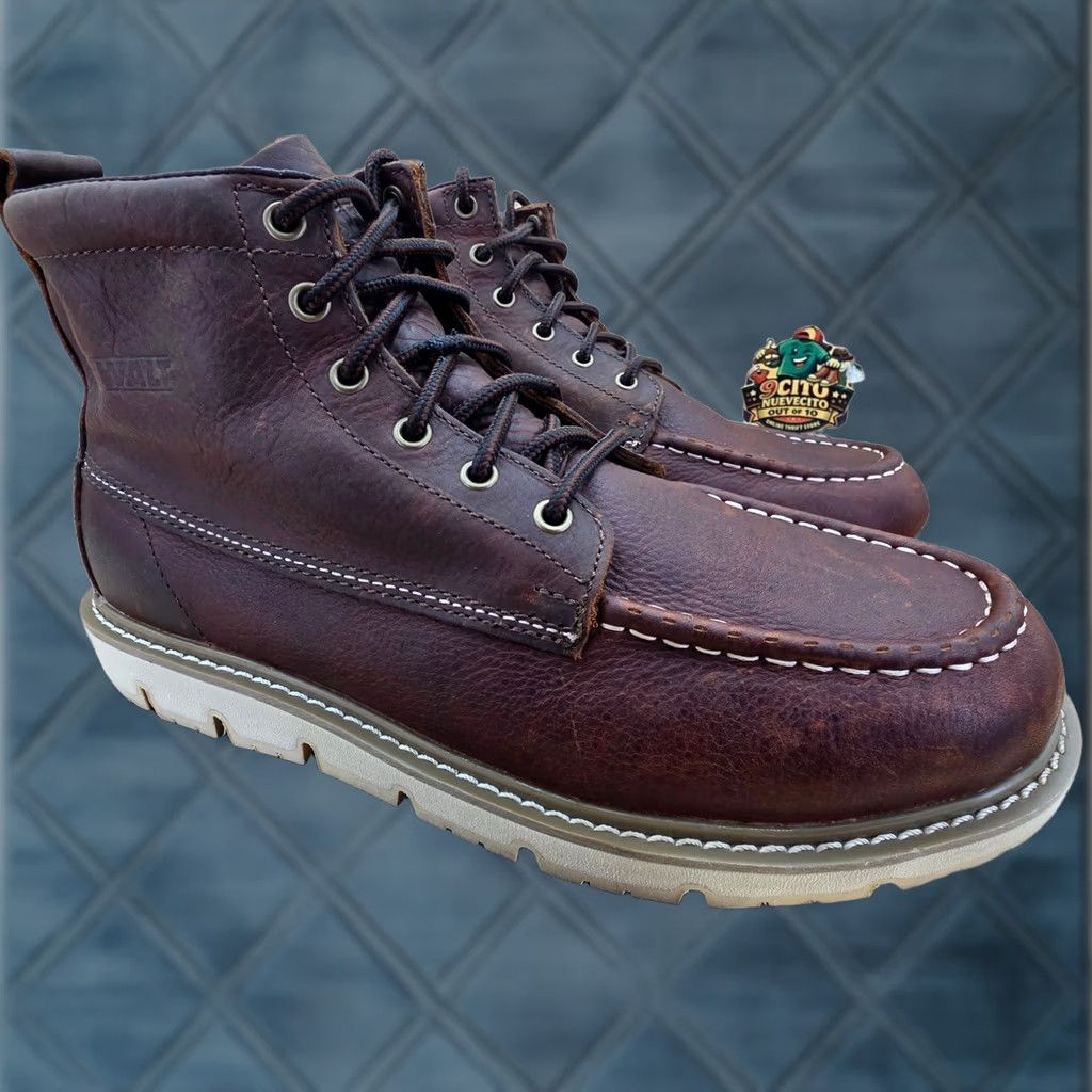 Dewalt Axle Boot Mens 12 Brown Leather Work Moc Toe Eh Rated Dxwp84361, Men's