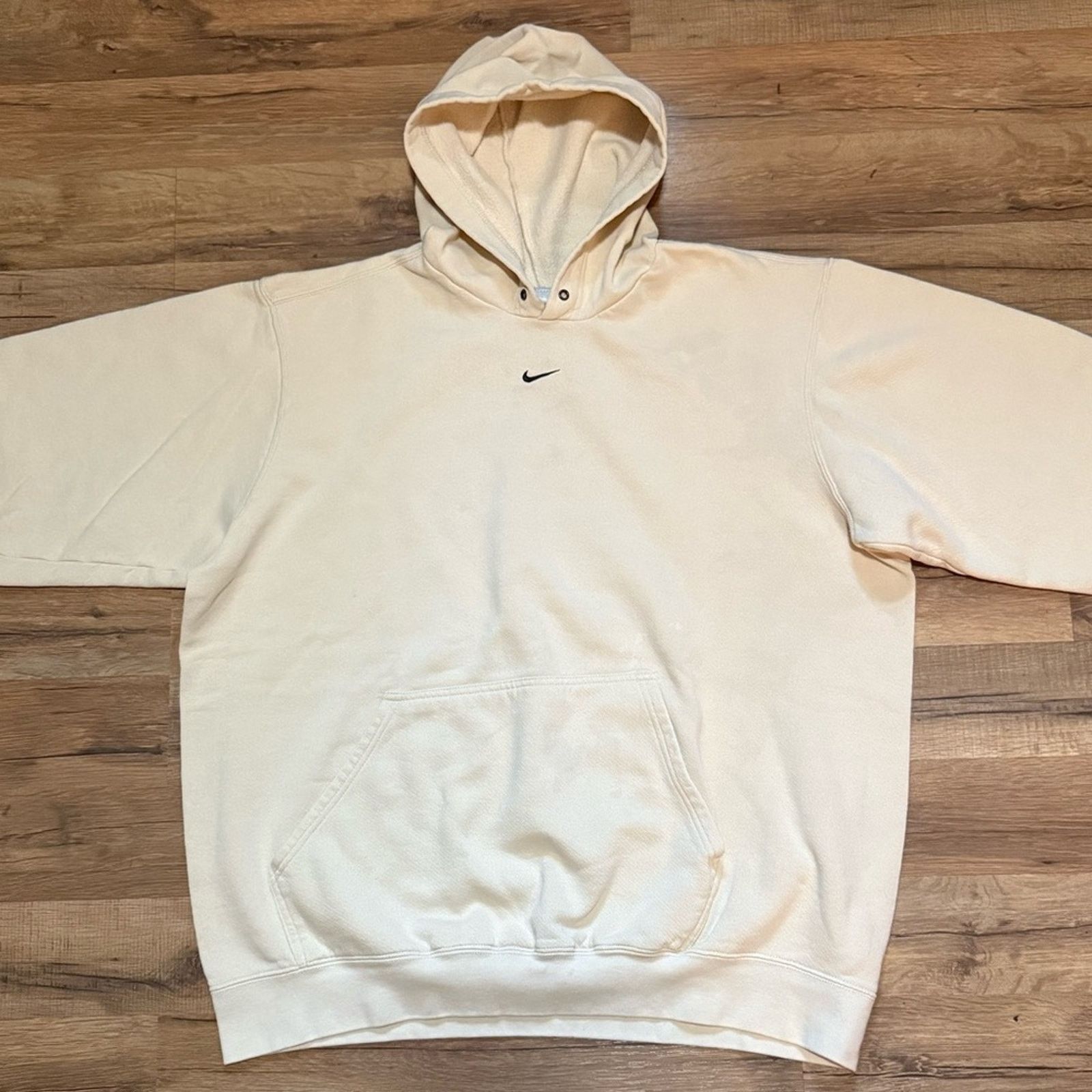 Nike Y2K Nike Center Swoosh Hoodie Size US XL / EU 56 / 4 - 2 Thumbnail