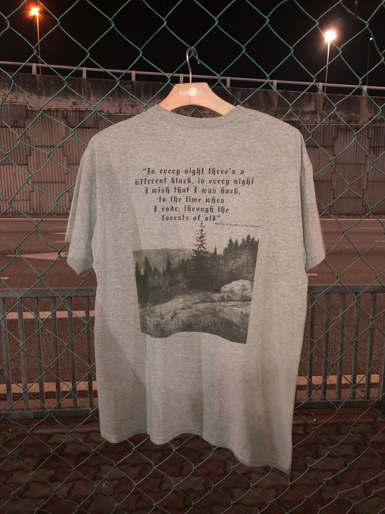 Band Tees Burzum Filosofem Vintage Black Metal Mayhem rare Size US L / EU 52-54 / 3 - 2 Thumbnail