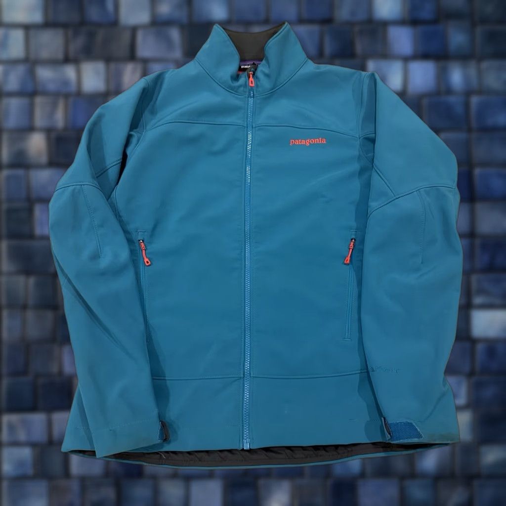 Patagonia Patagonia Adze Hybrid Jacket Polartec Soft Shell Full Zip Blue Large Womens Size L / US 10 / IT 46 - 1 Thumbnail