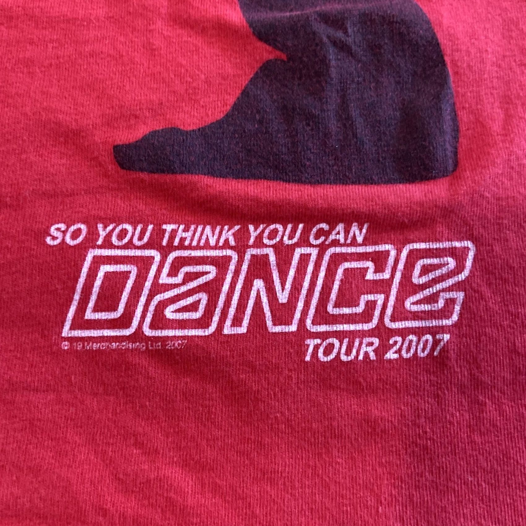 Jerzees So You Think You Can Dance Tour 2007 Small Apple iPod Commerical Danny Tidwell T-Shirt Unisex Adults S Black Crew Neck Short Sleeve Cotton Basic Size S / US 4 / IT 40 - 2 Thumbnail